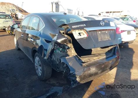 2013 Nissan Sentra Sv из США, поврежденный, VIN 1N4AB7AP3DN909934